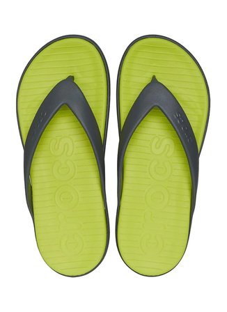 Crocs Sarı - Gri Erkek Plaj Terliği Coast Flip