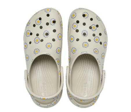 Crocs 212668-1WY Classic Platform Floral Clog Kadın Sandalet