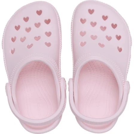 Crocs Classic Hearts Cut Out Clog Unisex Terlik