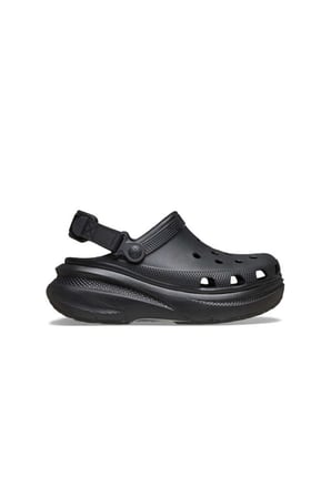CROCS 213448-NEW CRUSH CLOG 001-BLACK KADIN TERLİK