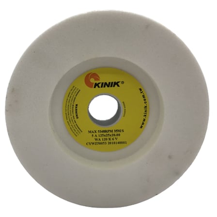 Hızar Makinesi İçi Çukur Bileme(Zımpara) Taşı 125X25X20-70X14