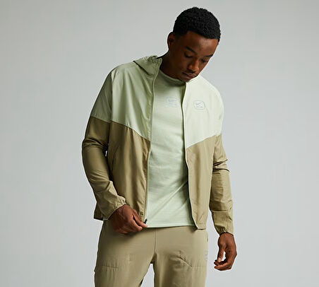 M Nsw Sw Air Run Jkt Yeşil Erkek Koşu Ceketi