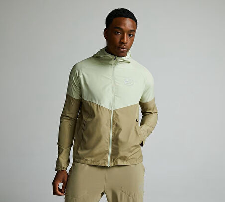 M Nsw Sw Air Run Jkt Yeşil Erkek Koşu Ceketi