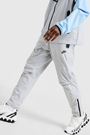 Nike Tech Sportswear Fleece Woven Open-Hem Gri Erkek Eşofman Altı