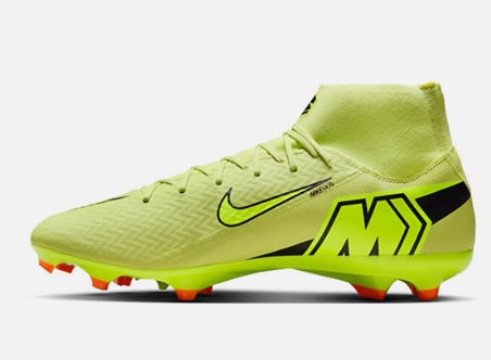 Nike Mercurial Zoom Superfly 10 Academy Fg/Mg Erkek Yeşil Futbol Krampon FQ1456-300 Y-167