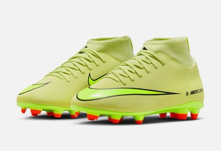 Nike Jr Superfly 10 Club Fg/Mg Çocuk Yeşil Çim Saha Kramponu FQ8318-300 I-187
