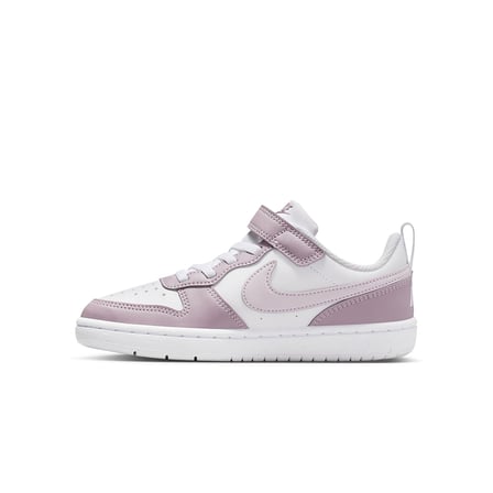 Court Borough Low Recraft Ps Beyaz & Mor Çocuk Sneaker & Günlük Spor Ayakkabı