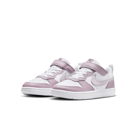 Court Borough Low Recraft Ps Beyaz & Mor Çocuk Sneaker & Günlük Spor Ayakkabı