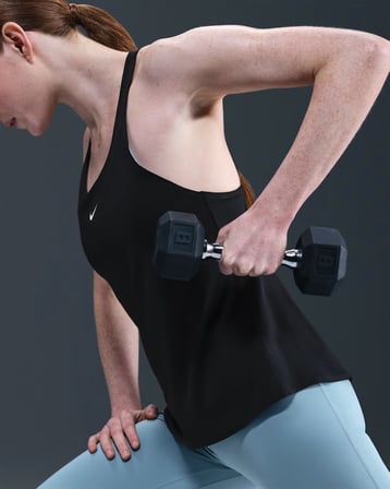 Nike Pro IB9900-010 Dri-FIT Racerback Atlet - Siyah