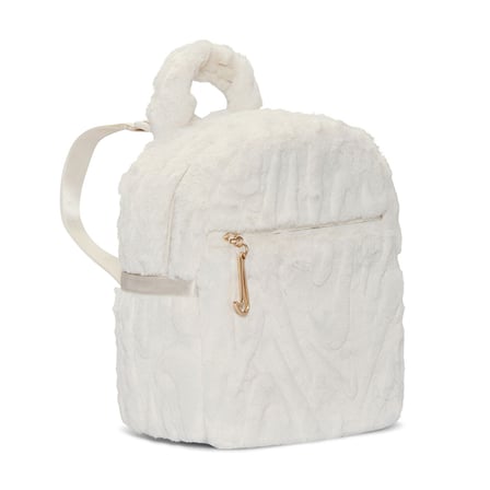 Futura Fur Mini Backpack Bej Kadın Sırt Çantası