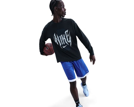 Nike M Nk Tee Ls M90 Bball OC3 Erkek Tişört IF1905-010