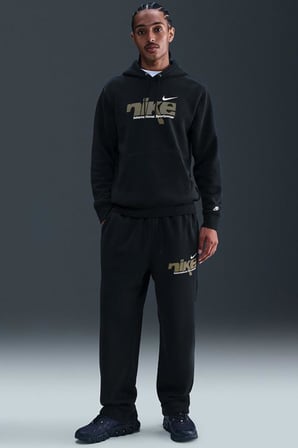 Nike M NK CLUB BB PO HDY SWSH SPORT IM8321-010 Siyah Erkek Sweatshirt