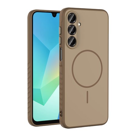 Gpack Samsung Galaxy A16 uyumlu Kılıf Tea Araç Tutucu Özellikli Silikon