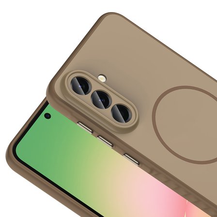 Gpack Samsung Galaxy A56 uyumlu Kılıf Tea Araç Tutucu Özellikli Silikon