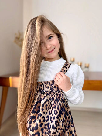 LEOPAR DESEN 2Li KIZ SLOPET