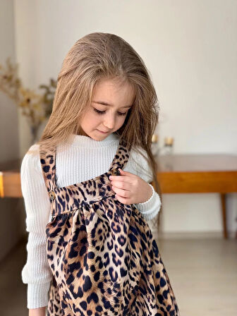 LEOPAR DESEN 2Li KIZ SLOPET