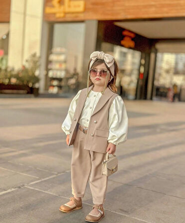 Soft Yelek Pantolon Takım 