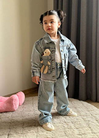 AYICIKLI KOT MONTLU PANTOLON TAKIM 