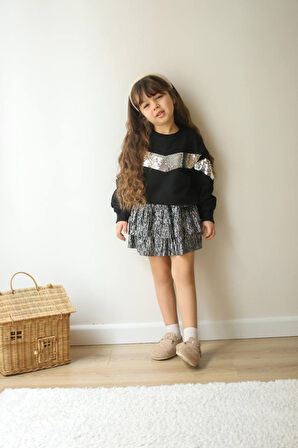 Yıldız Parıltısı Etekli Takım