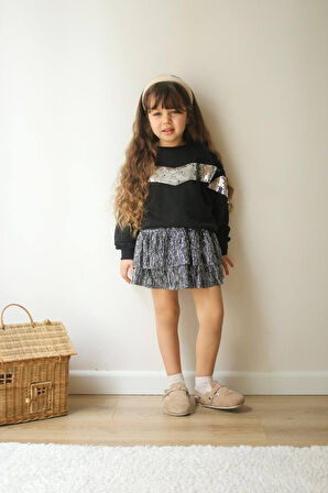 Yıldız Parıltısı Etekli Takım