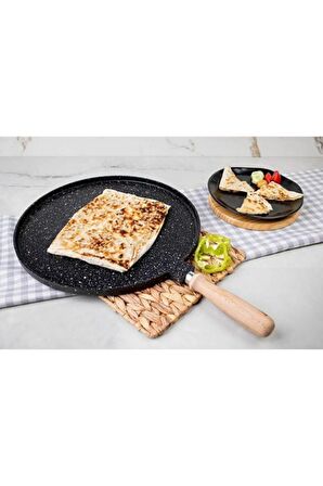 Döküm Bazlama Gözleme Tavası 36 Cm