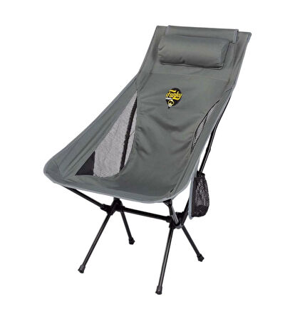 Sky Ultralight Katlanabilir Kamp Sandalyesi Gri 2 Adet
