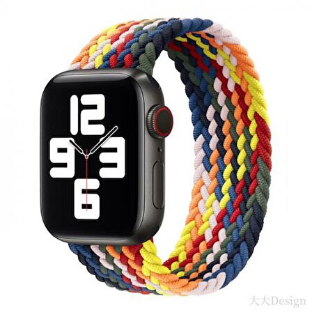 Polham Apple Watch 7-8 İle Uyumlu 45mm Ultra Hafif ve Rahat Kayış Kordon, Ultra Sağlam Kilitli Kayış