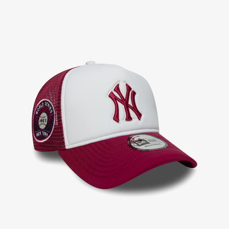 New Era Mlb World Series New York Yankees Unisex Beyaz/Kırmızı Şapka