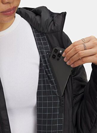 Under Armour 6008818-001-Legend Down Jacket Siyah Düz Kadın Mont