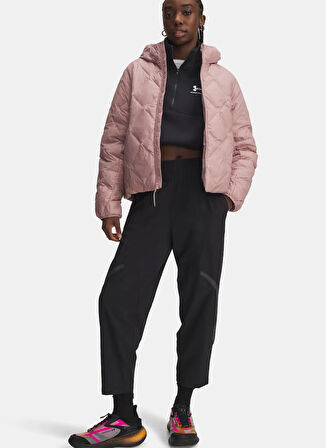 Under Armour 6008818-673-Legend Down Jacket Pembe Düz Kadın Mont