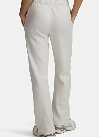 Under Armour 6004853-110-UA Icon Vida Flc Pant Beyaz Lastikli Bel Normal Düz Kadın Eşofman Altı