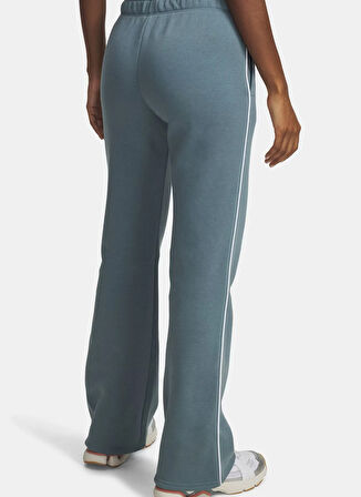 Under Armour 6003711-587-UA Rival Flc Piped Pant Mavi Lastikli Bel Normal Düz Kadın Eşofman Altı