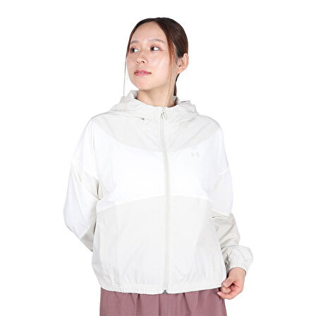 Under Armour Kadın Full Zip Hoodie Rival Woven