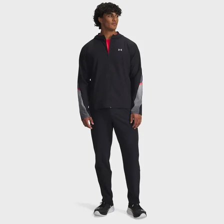 Under Armour Velociti Storm Hooded Erkek Siyah Eşofman Altı
