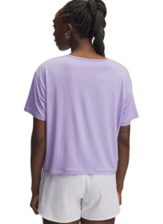 1379178-538-Motion SS Mor Bisiklet Yaka Normal Kalıp Kadın T-Shirt