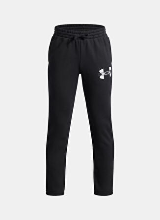 Under Armour Normal Paça Siyah Erkek Çocuk Eşofman Altı 6004995-001-UA Rival Flc Cblck Grph
