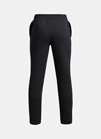 Under Armour Normal Paça Siyah Erkek Çocuk Eşofman Altı 6004995-001-UA Rival Flc Cblck Grph