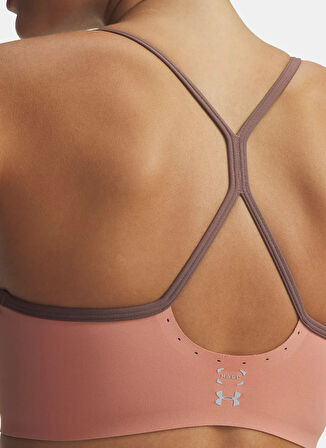 Under Armour Pembe Kadın 6009068-696-UA Halo Bonded Bra Sporcu Sütyeni