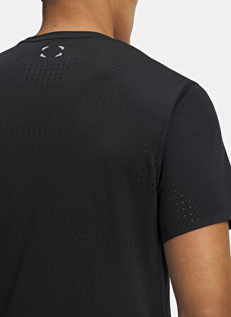 Under Armour 6001829-001-UA Halo Vent SS Siyah Bisiklet Yaka Normal Düz Erkek T-Shirt