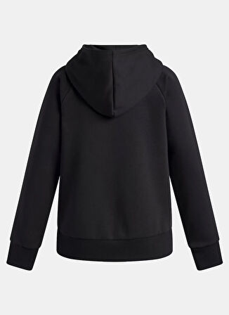 Under Armour Düz Erkek Çocuk Siyah Sweatshırt 6004118-005-UA Rival Flc Shimmer Hd