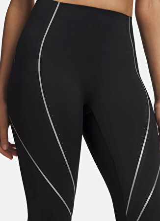 Under Armour 6004023-001-UA Halo Bonded Ankle Siyah Desenli Kadın Tayt