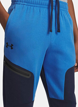 Under Armour Normal Paça Lacivert Erkek Çocuk Eşofman Altı 1386689-403-UA B Unstoppable Flc Jo