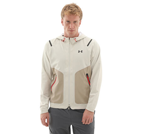 A1389354-111 Under Armour Ua Unstoppable Jacket Lc Erkek Ceket Krem