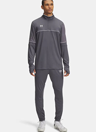 Under Armour 6004044-025-UA M Challenger Trainng Gri Lastikli Bel Normal Düz Erkek Eşofman Altı