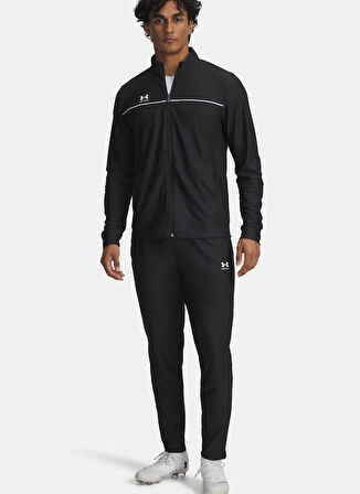 Under Armour 6004052-001-UA M Challenger Tracksu Siyah Dik Yaka Normal Düz Erkek Eşofman Takımı