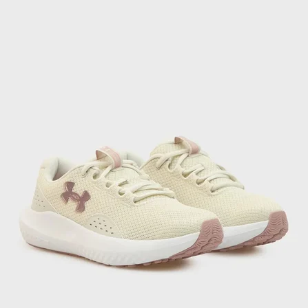Under Armour Charged Surge 4 Kadın Beyaz Koşu Ayakkabısı