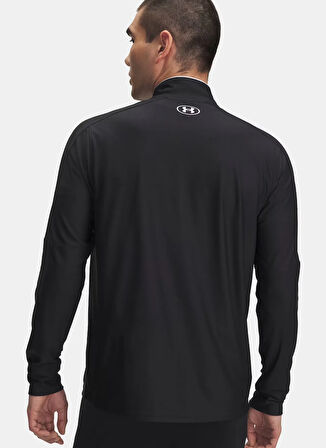 Under Armour 6008868-001-M Challenger Track Jack Siyah Normal Düz Erkek Zip Ceket