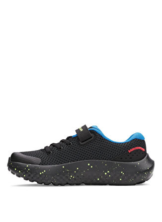 Under Armour Siyah Erkek Çocuk Koşu Ayakkabısı 3027104-006-UA BPS Surge 4 AC
