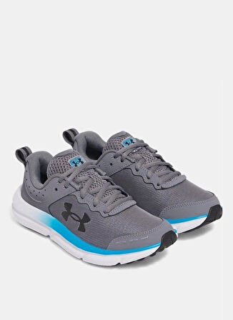 Under Armour Gri Erkek Çocuk Koşu Ayakkabısı 3026182-012-UA BGS Assert 10