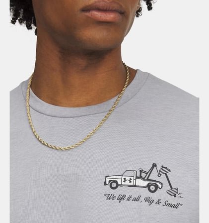 Erkek UA 60/40S Body Shop Kısa Kollu T-Shirt 